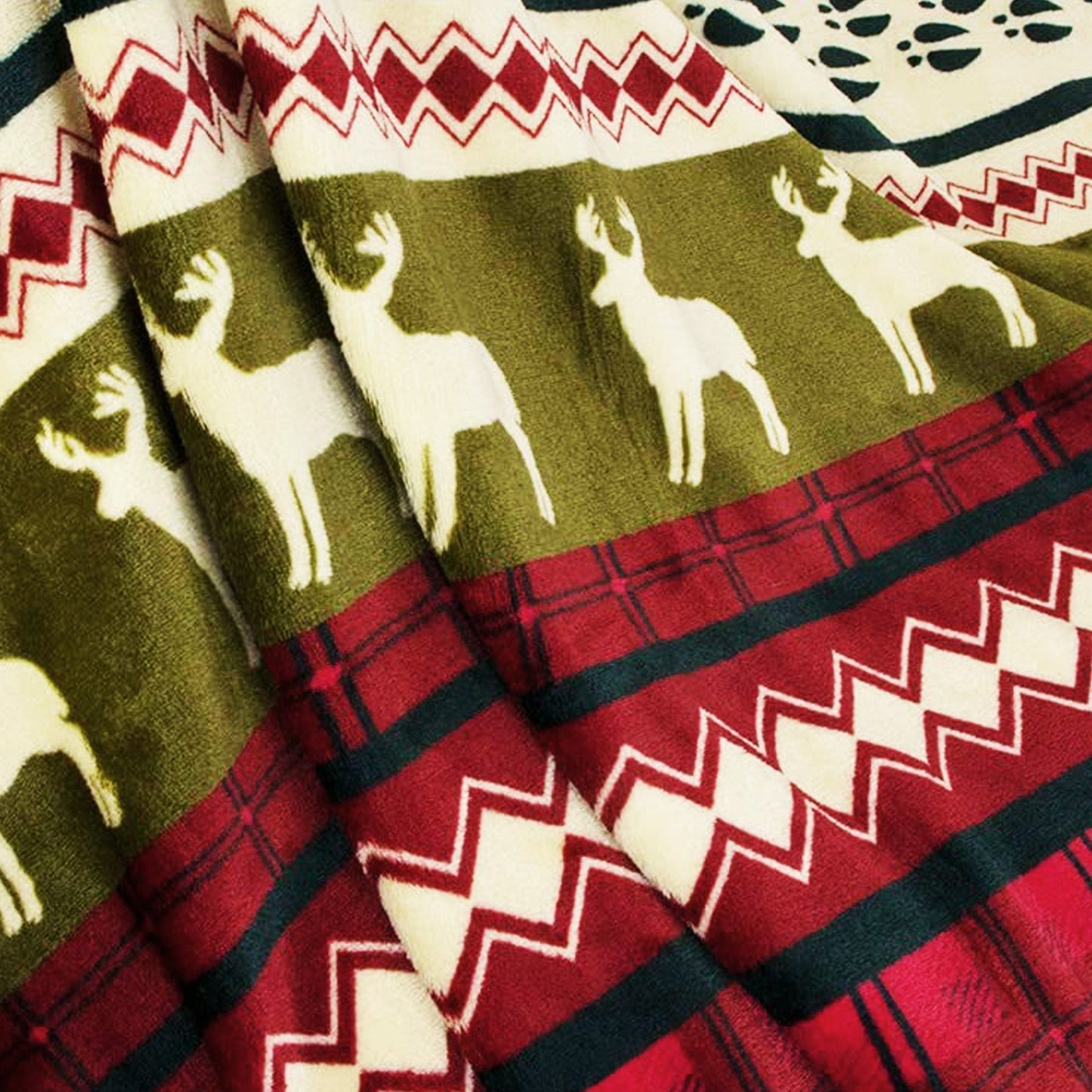 Kerst plaid met Scandinavisch patroon – Warme en sfeervolle deken