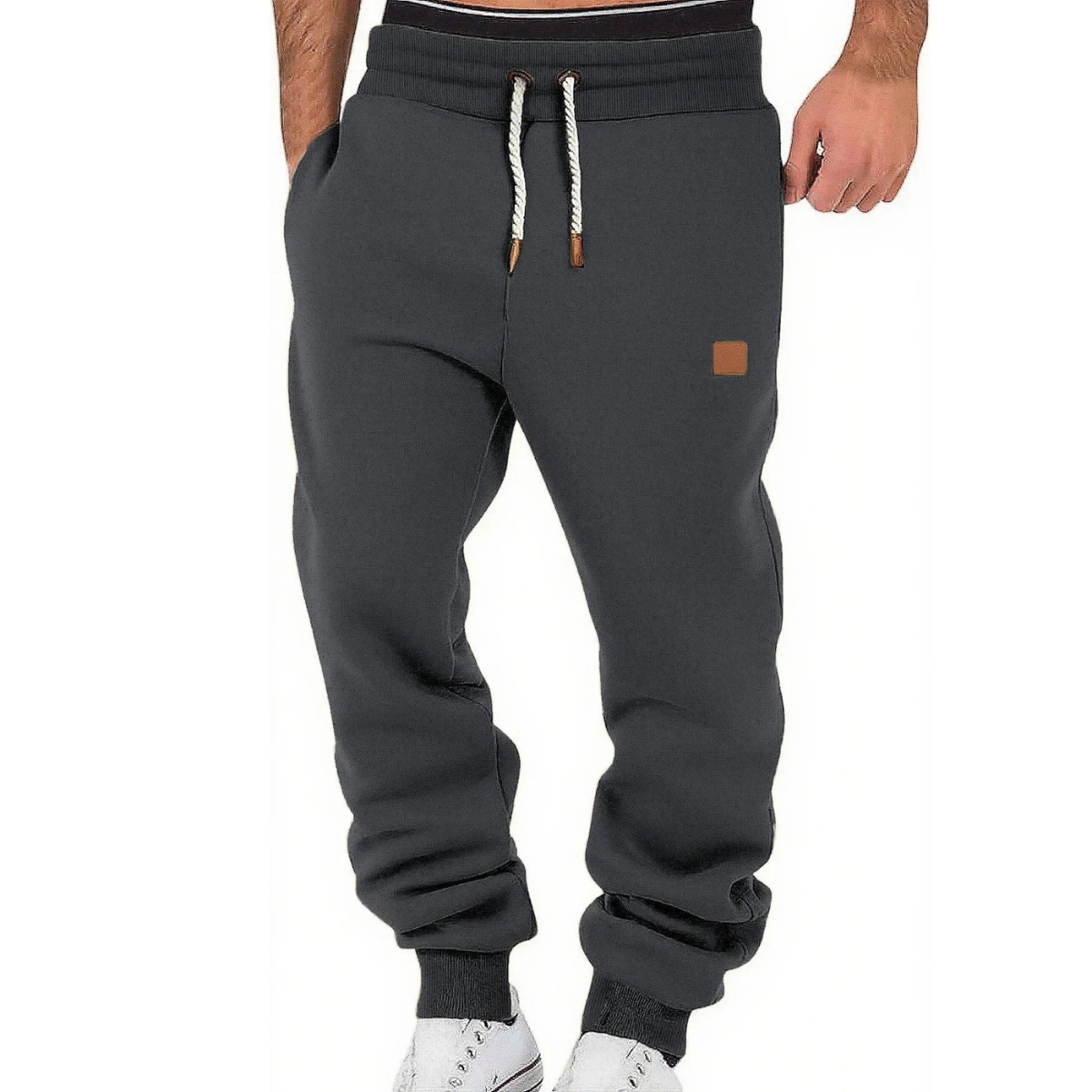 Heren Joggingbroek – Comfortabele Broek met Trekkoord en Zakdetails