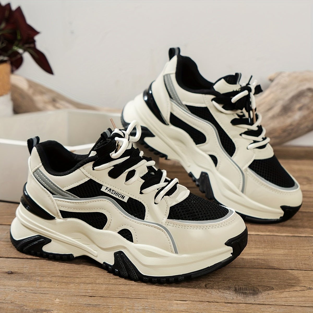 Sneakers met Hoge Zool voor Comfort en Stijl