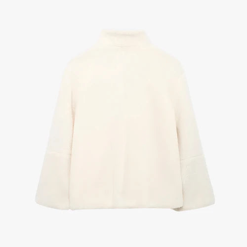 Zachte Fleece Jas voor Dames – Comfortabele en Stijlvolle Winterjas