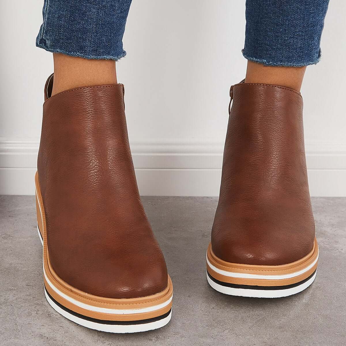 FlexiChic - Orthopedische Enkellaarsjes voor Dames