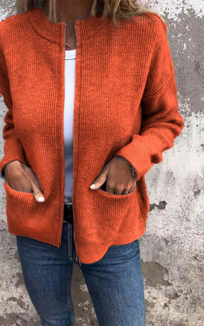 Oversized Gebreid Vest voor Dames – Zacht en Comfortabel Herfstvest