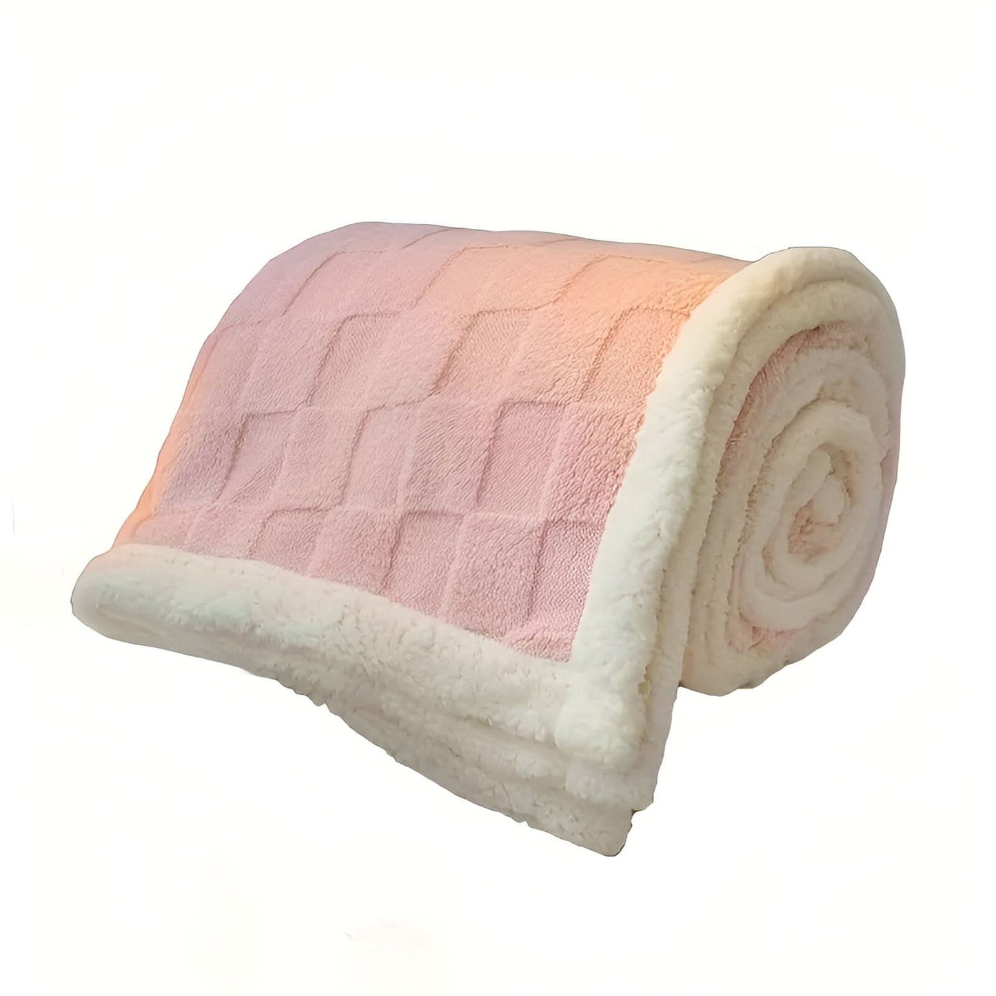 Dubbelzijdige Pluche Woondeken – Zachte & Warme Deken voor Bed & Bank