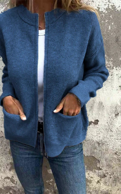 Oversized Gebreid Vest voor Dames – Zacht en Comfortabel Herfstvest