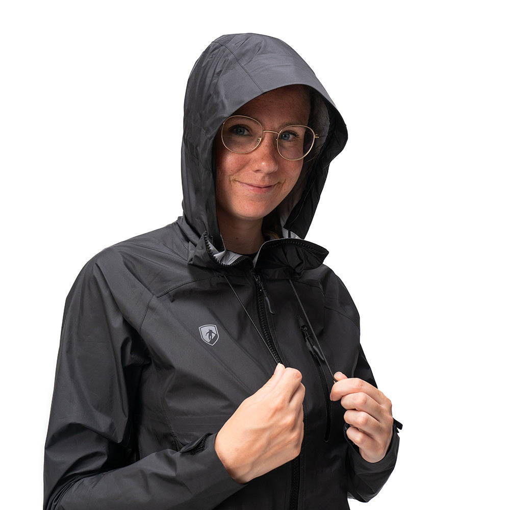Ultralichte Dames Hardshell Jas – Waterdicht, Winddicht en Ademend