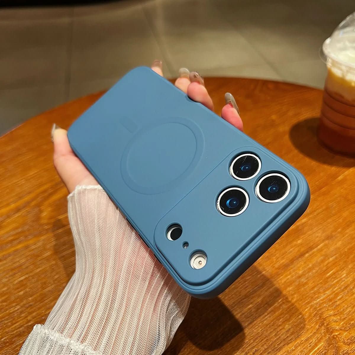 Magnetische Siliconen Telefoonhoes – Schokbestendige Beschermhoes