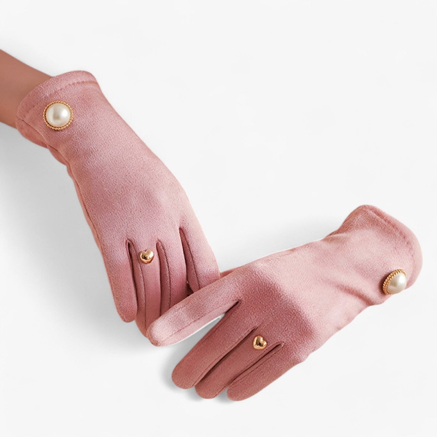 Élégance Pearl Handschoenen – Chic Winterdesign met Luxe Details