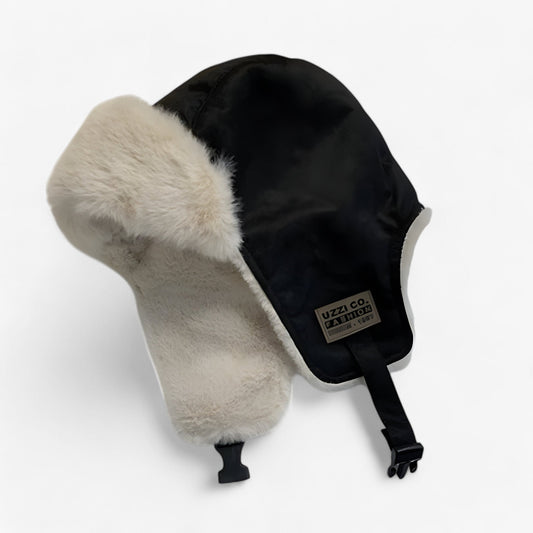 Winter Pilotenmuts – Warme Aviator Hoed met Zachte Binnenvoering