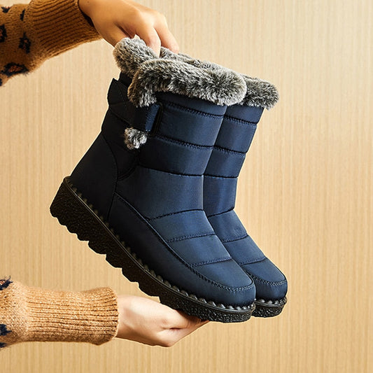 Dames Warme Winterboots – Waterafstotende Laarzen met Antislipzool