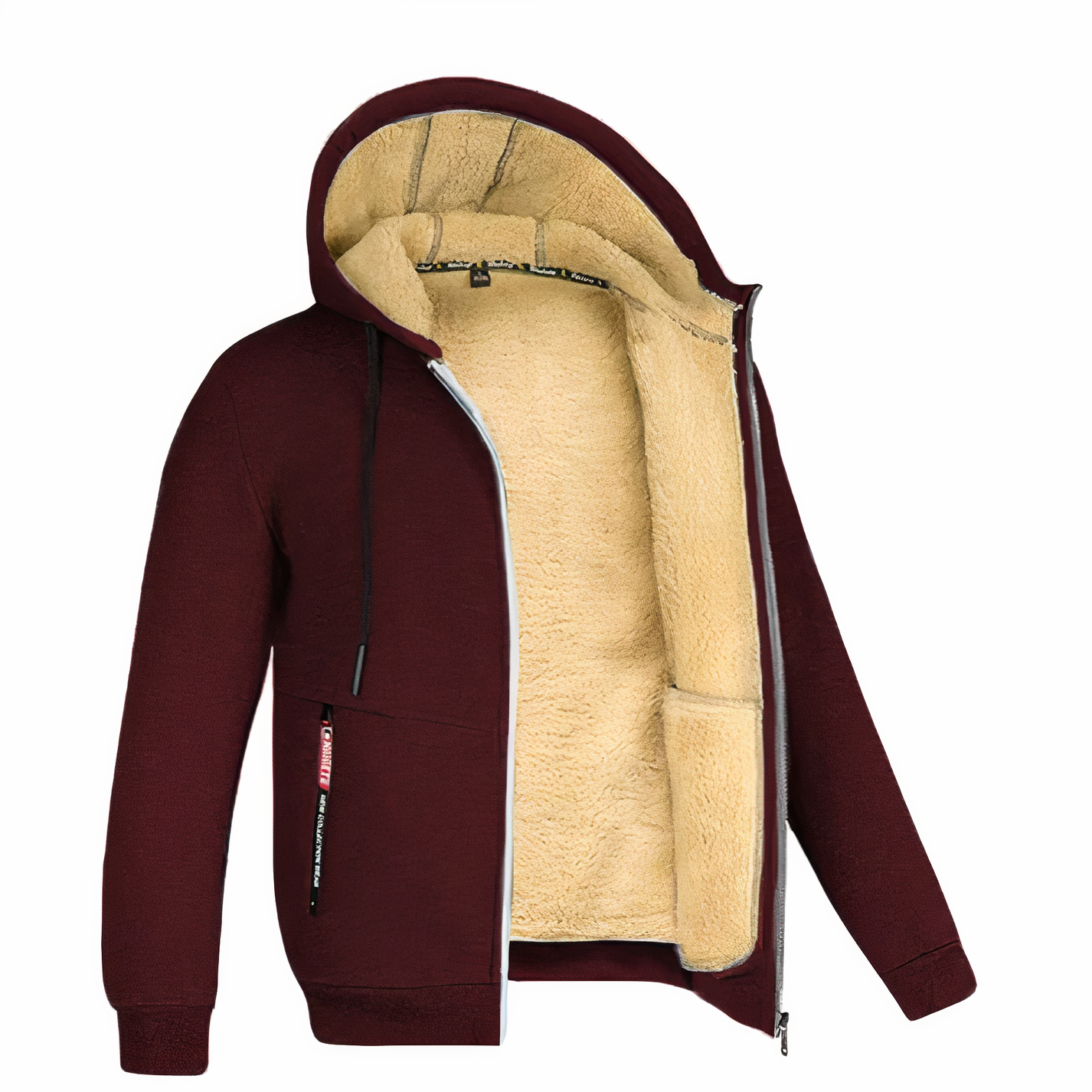 Unisex Winterjas met Capuchon – Warm, Fleece Gevoerd en Stijlvol