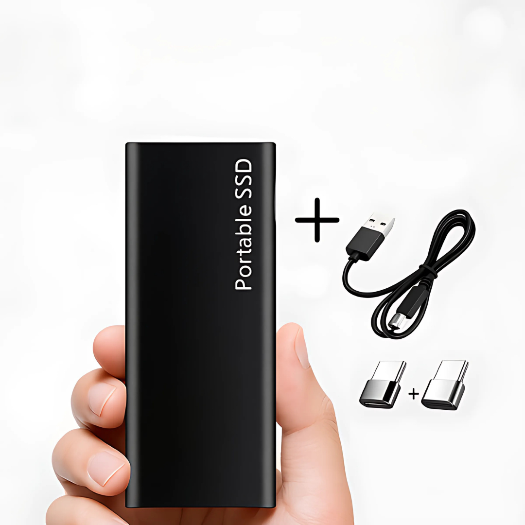 Portable SSD A01 – Externe Draagbare Opslag met Aluminium Behuizing