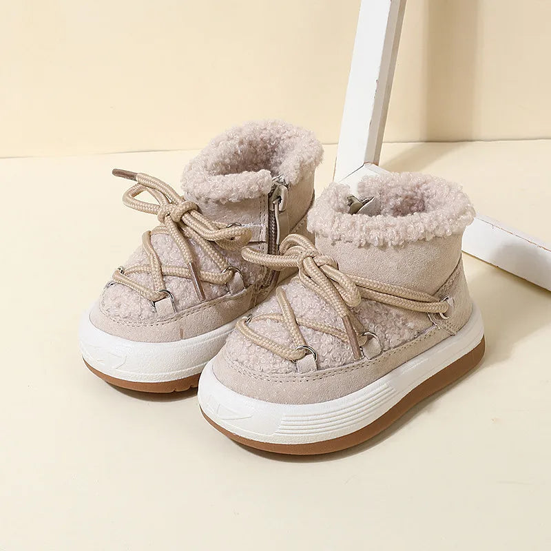 Baby Winter Schoenen – Warme Gevoerde Antislip Schoentjes