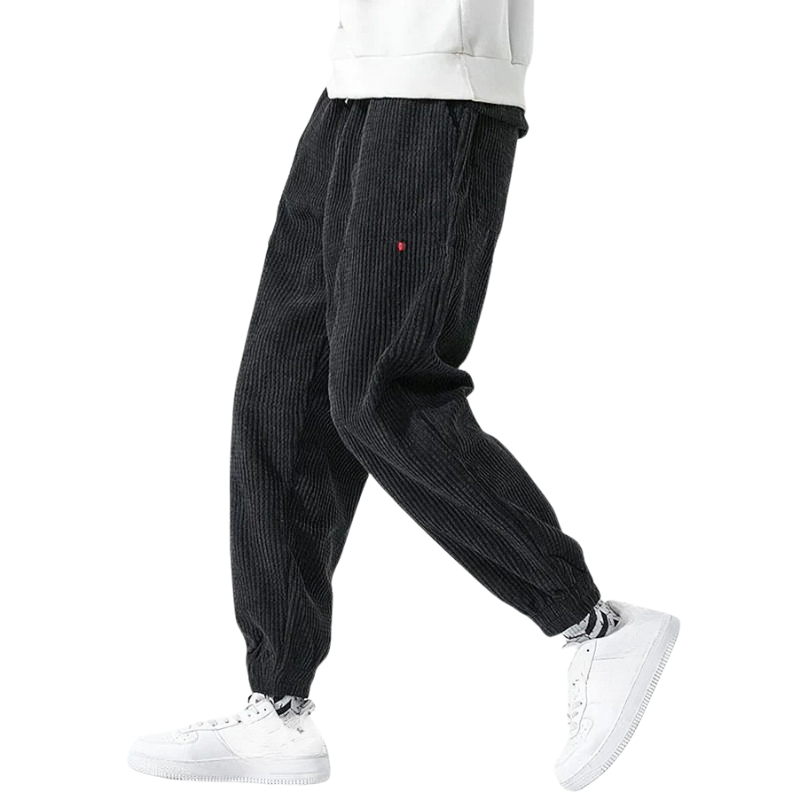 Casual Heren Joggingbroek – Comfortabele Losse Broek met Moderne Pasvorm