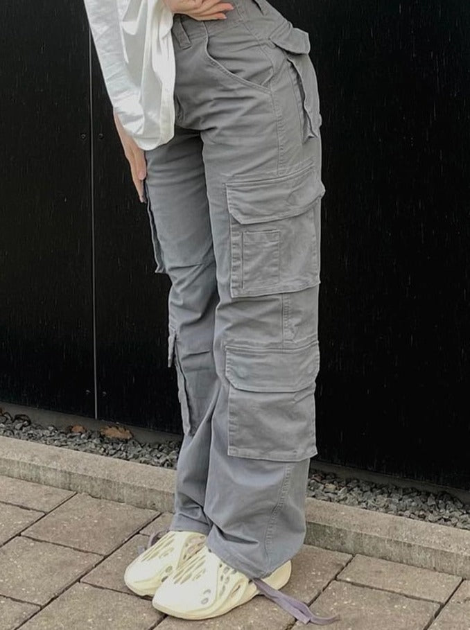 Dames Cargo Broek – Comfortabele Streetwear Broek met Zakdetails