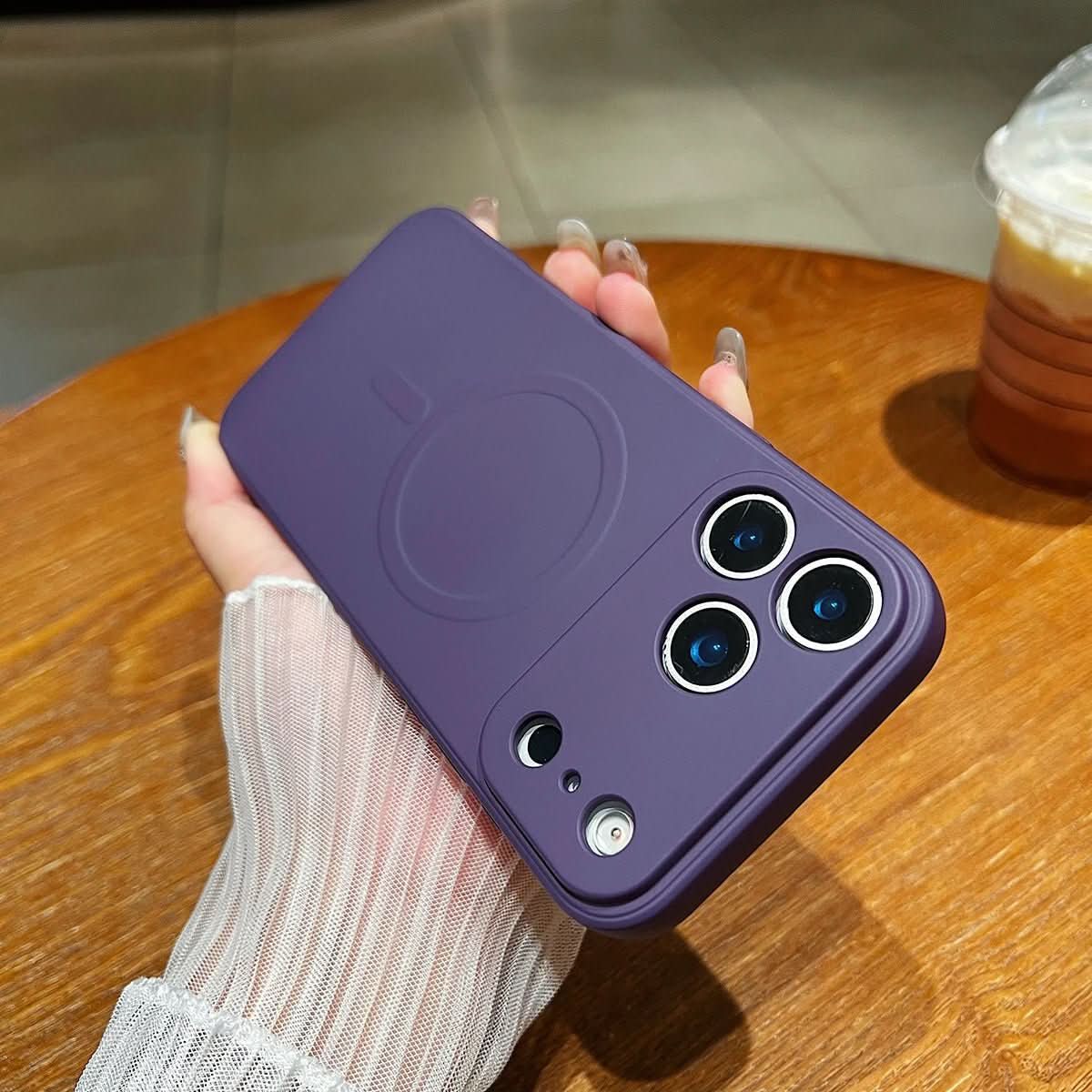 Magnetische Siliconen Telefoonhoes – Schokbestendige Beschermhoes