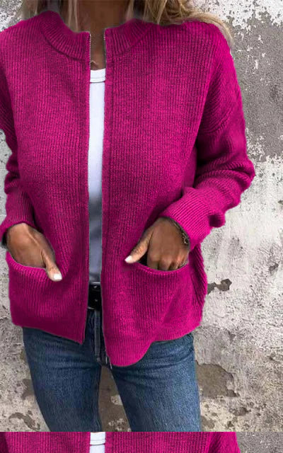 Oversized Gebreid Vest voor Dames – Zacht en Comfortabel Herfstvest