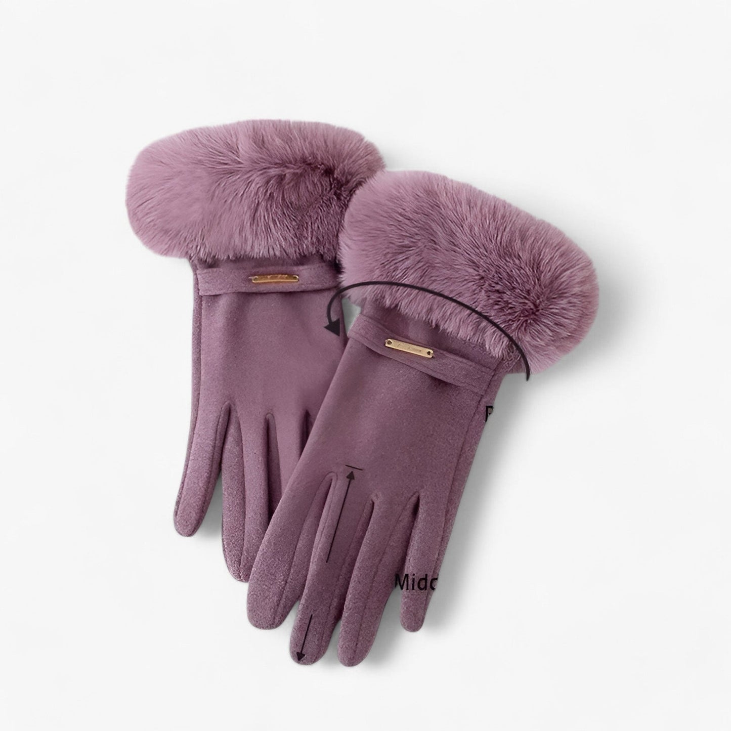 Elegante Dameshandschoenen – Winterdesign met Luxe Manchetten