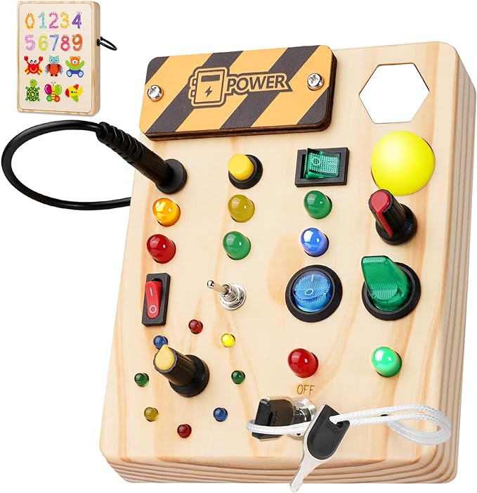 LumiBoard - Montessori Peuter Prikbord met LED Verlichting