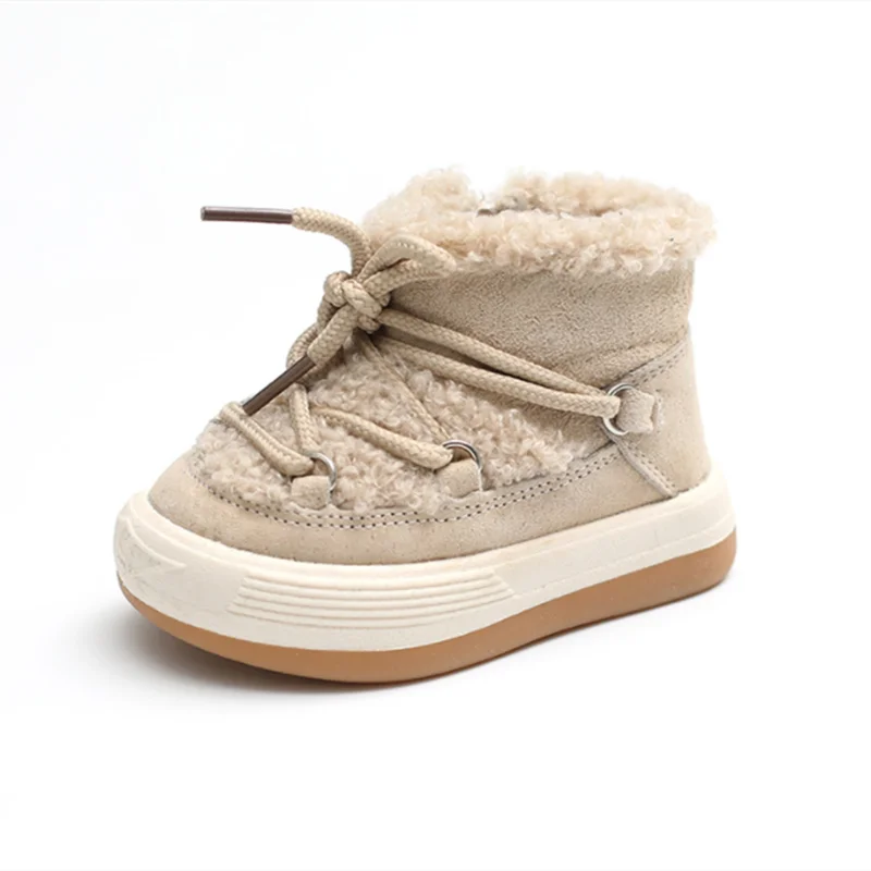Baby Winter Schoenen – Warme Gevoerde Antislip Schoentjes