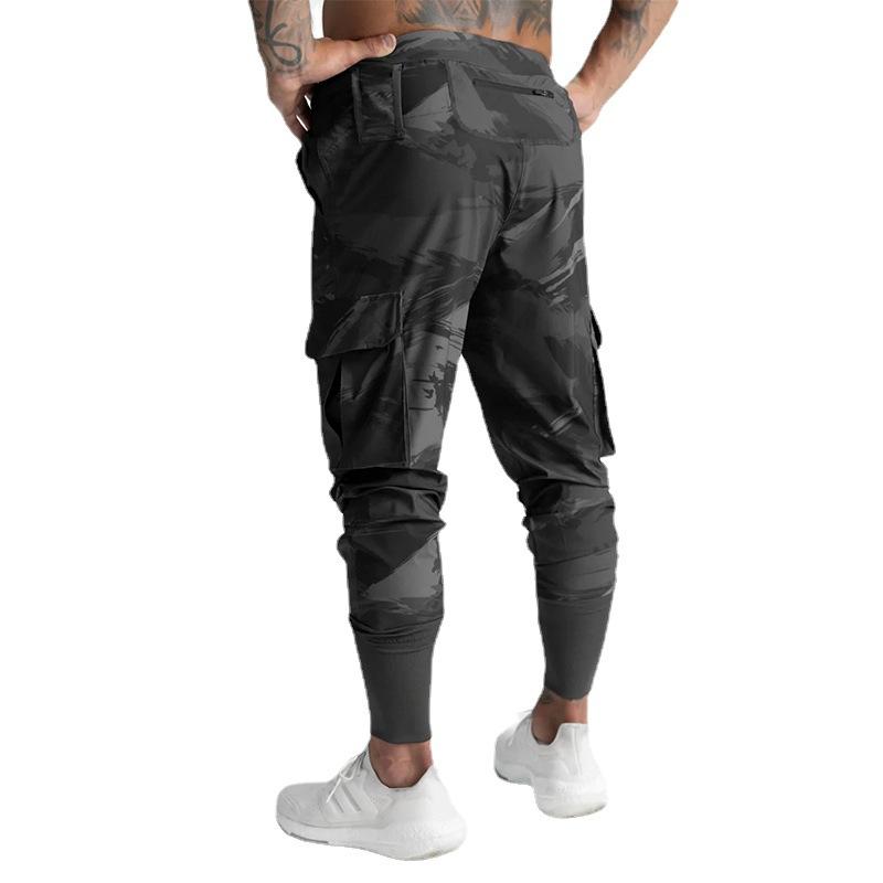 Heren Cargo Joggingbroek – Comfortabele Broek met Zakken en Tapered Fit