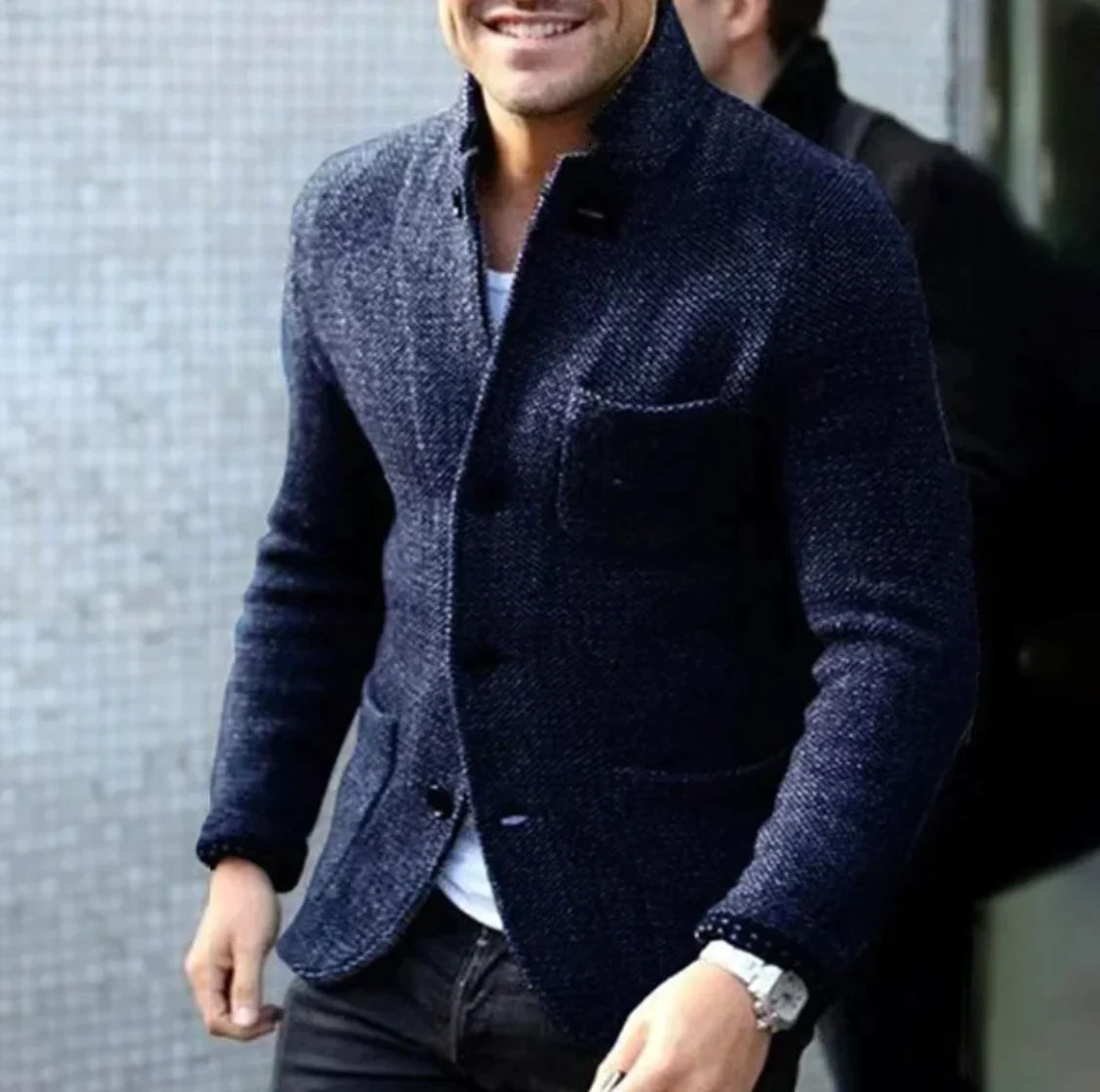 Warme Stijlvolle Herenjas voor Koude Dagen