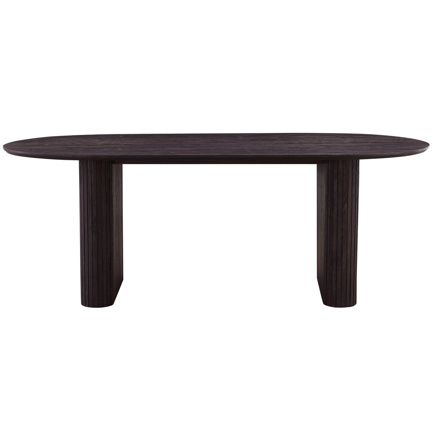Amelia eettafel in gerookt eikenlook, 200 x 100 cm