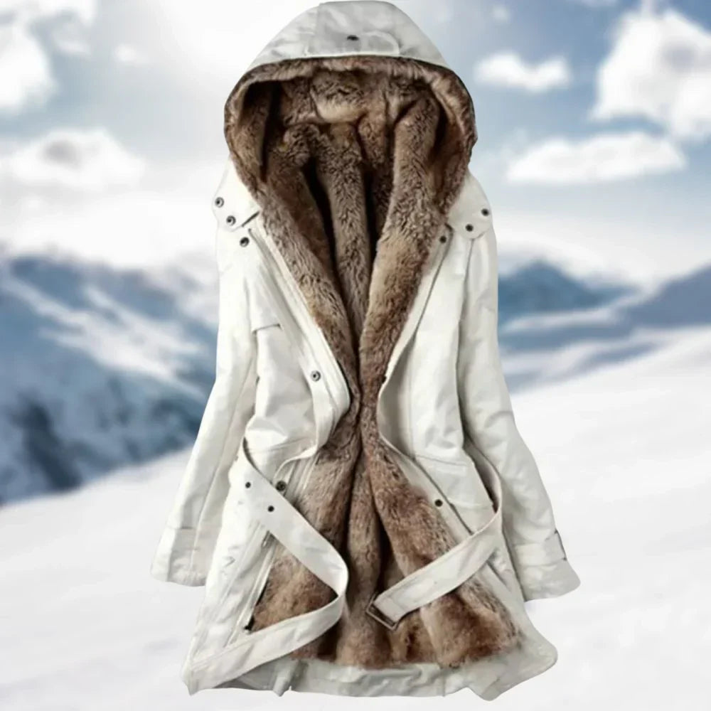 ArcticWarm – Stijlvolle en Warme Bont Gevoerde Winter Parka