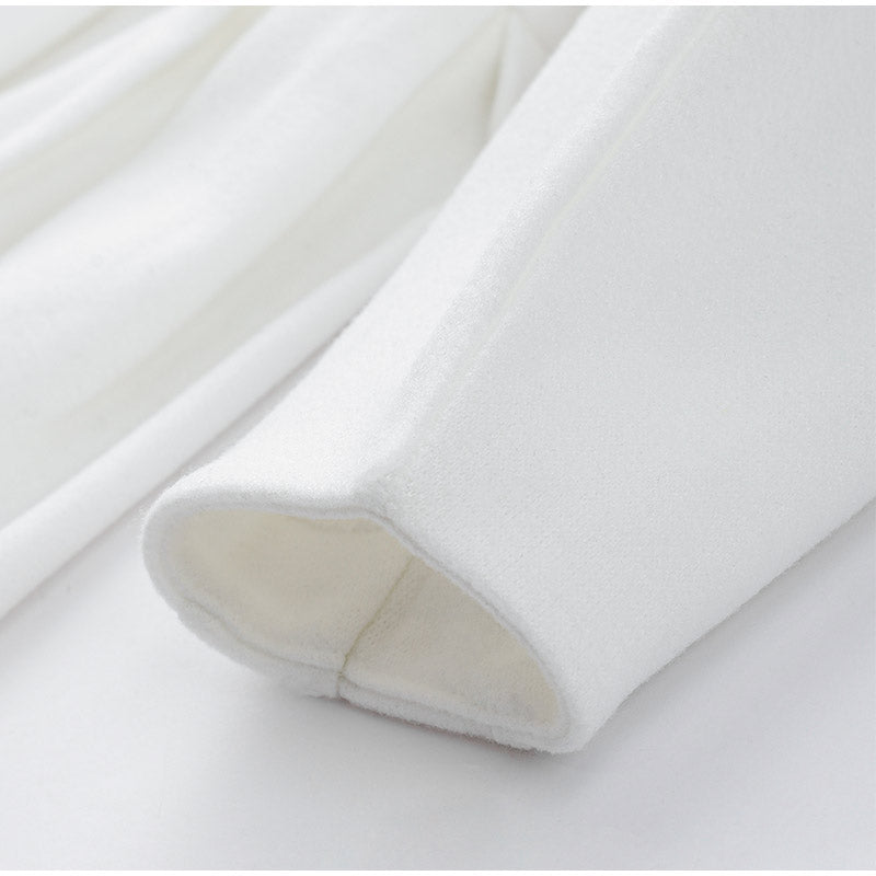 Elegante Lange Damesjas – Stijlvolle Mantel met Split en Ceintuur