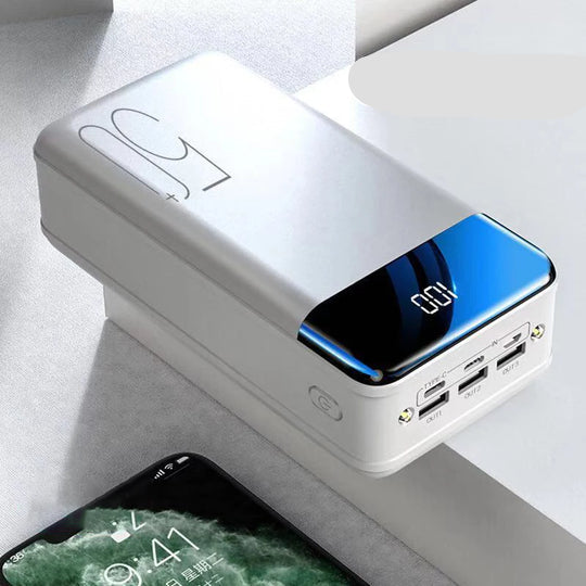 Powerbank 50000mAh – Snelle Draagbare Oplader met LED Display