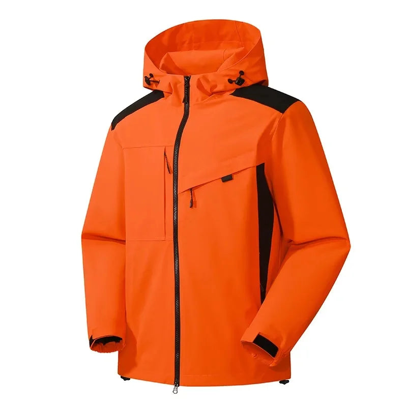 Herenjas met Capuchon – Moderne Outdoorjas voor Alle Weersomstandigheden