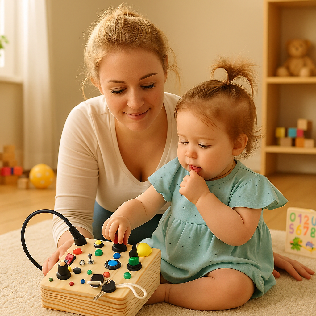 LumiBoard - Montessori Peuter Prikbord met LED Verlichting