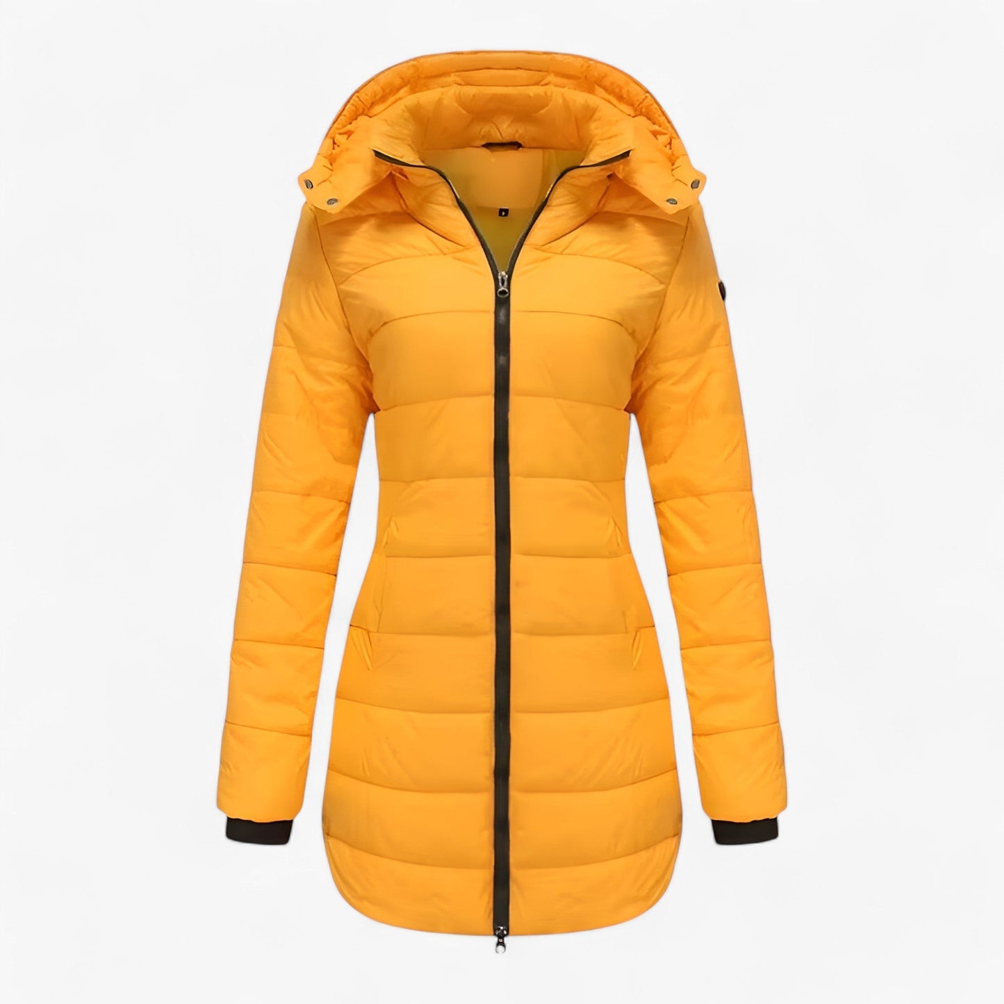 Dames Pufferjas – Lichtgewicht Gewatteerde Winterjas met Capuchon