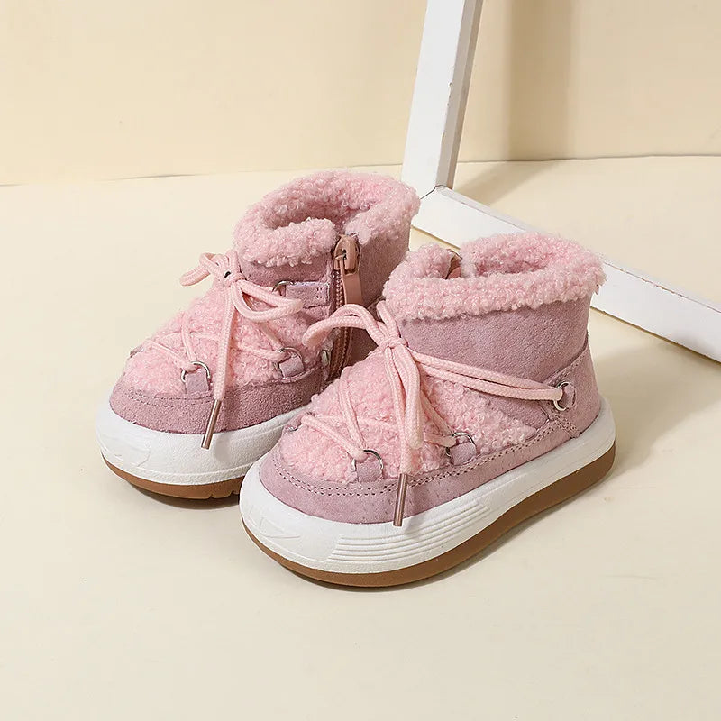 Baby Winter Schoenen – Warme Gevoerde Antislip Schoentjes