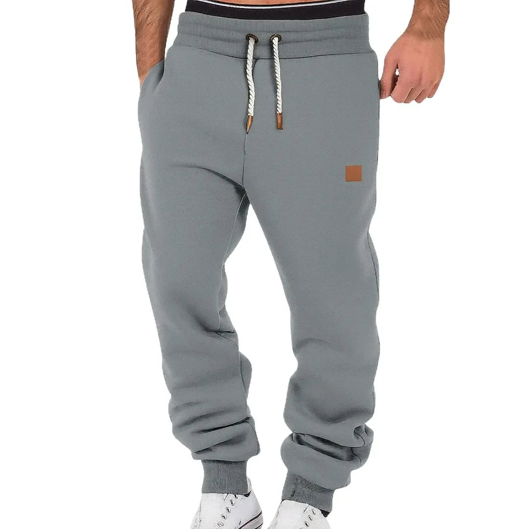 Heren Joggingbroek – Comfortabele Broek met Trekkoord en Zakdetails