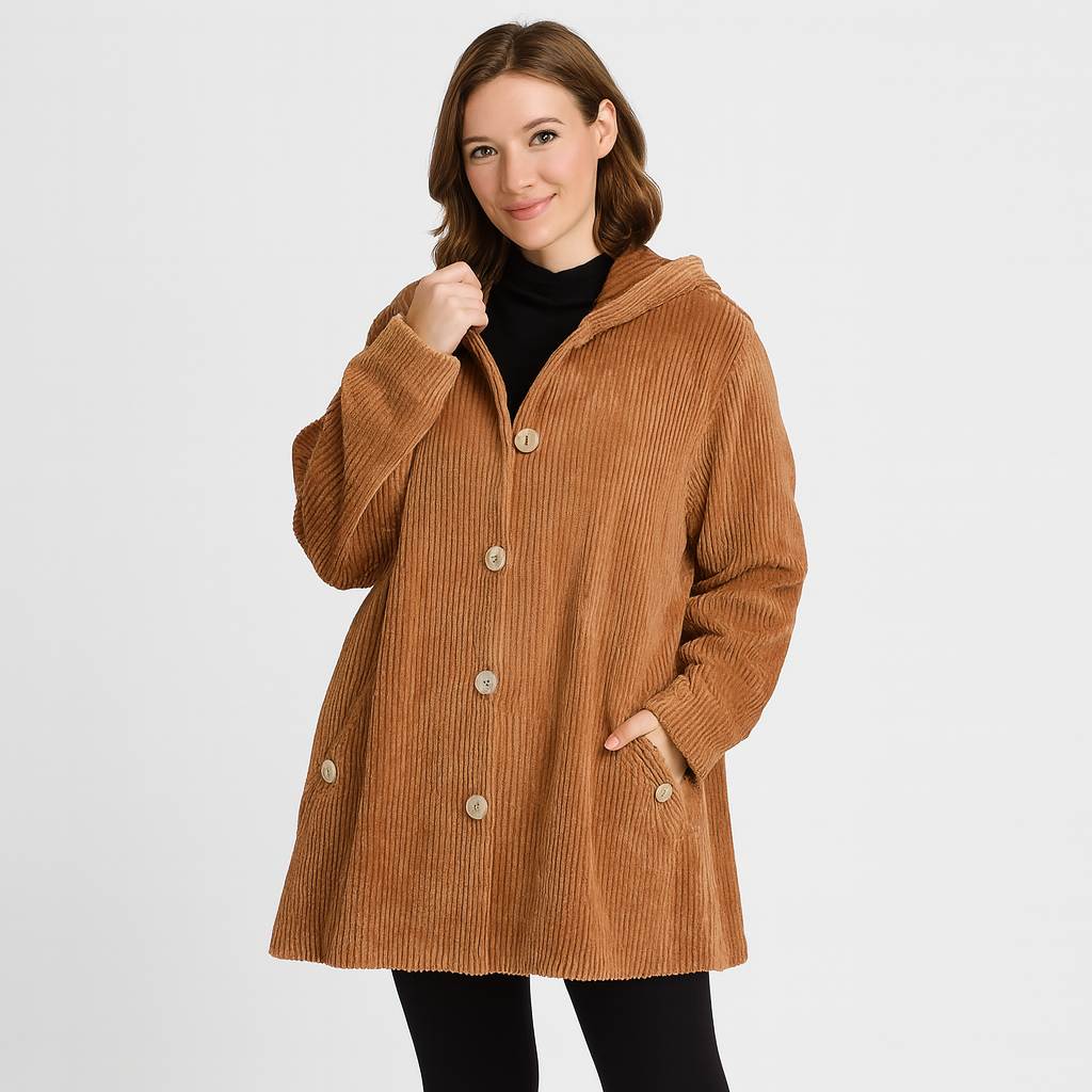 Dames Jas met Capuchon – Elegante & Comfortabele Herfststijl