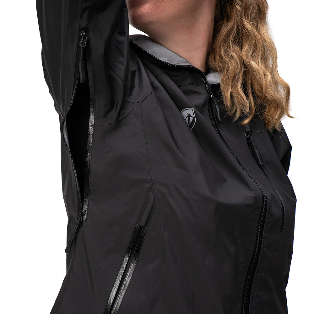 Ultralichte Dames Hardshell Jas – Waterdicht, Winddicht en Ademend