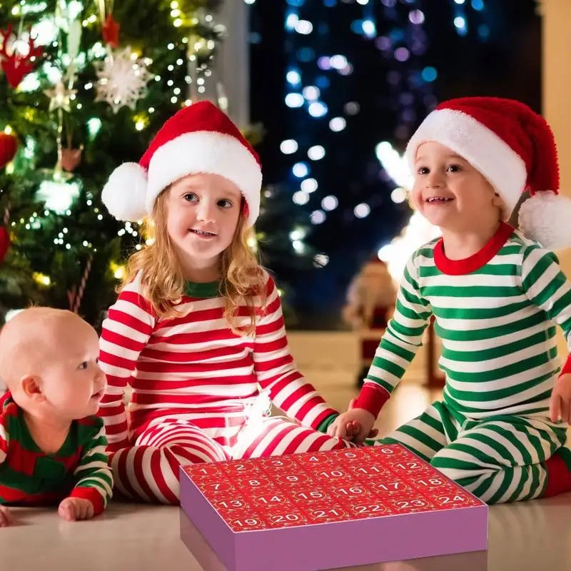 Puzzel Adventskalender met 24 Vakjes – 1008-Delige Kersteditie