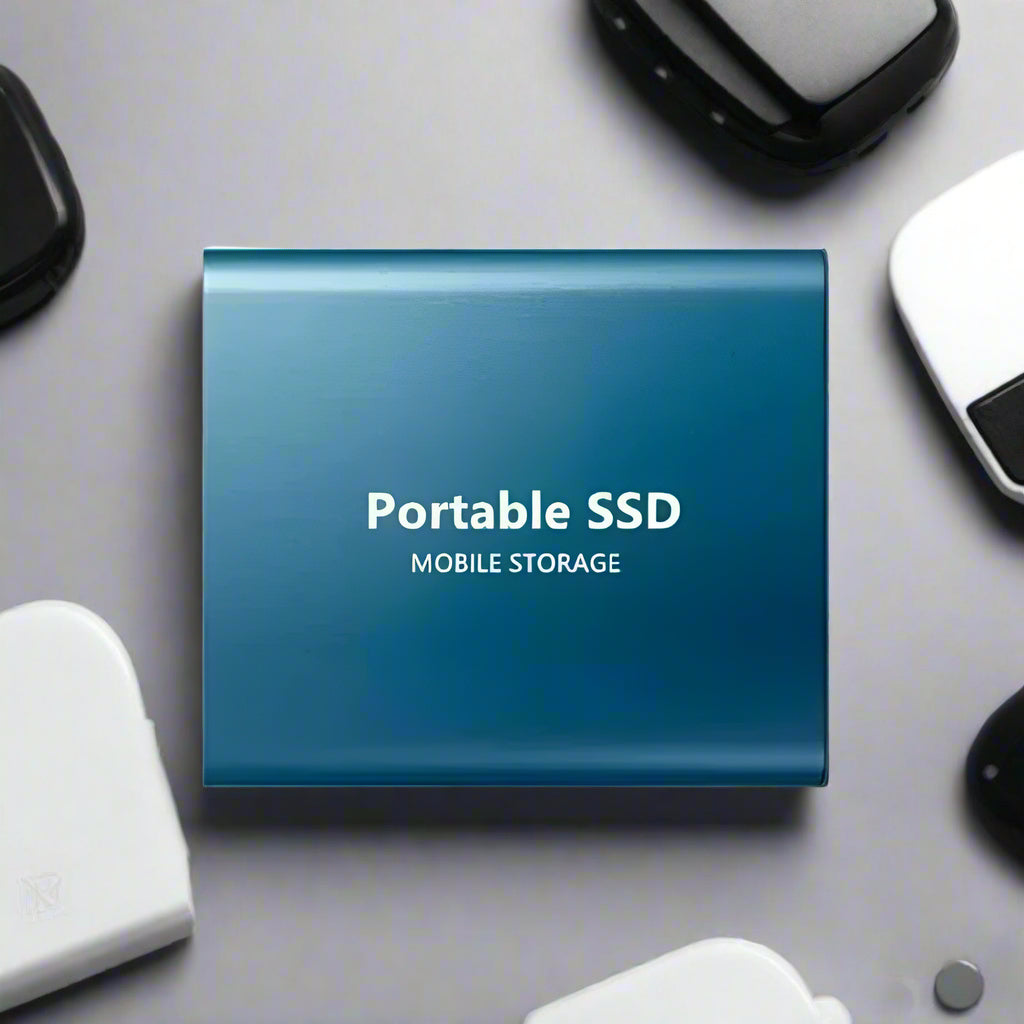 Portable SSD – Externe Opslag met Hoge Snelheid en Compact Design