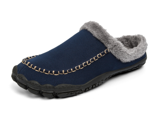 Luxe Heren Pantoffels – Warme Comfortabele Sloffen met Antislip Zool