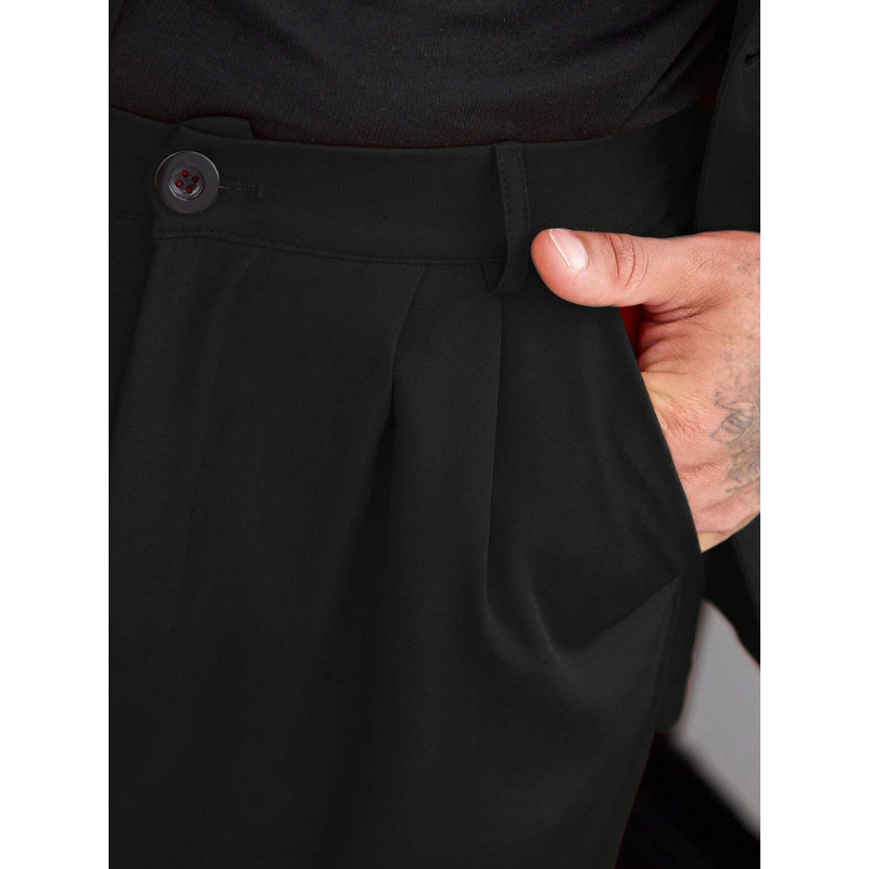 Heren Tweedelig Pak – Stijlvolle Casual Set met Jas en Broek