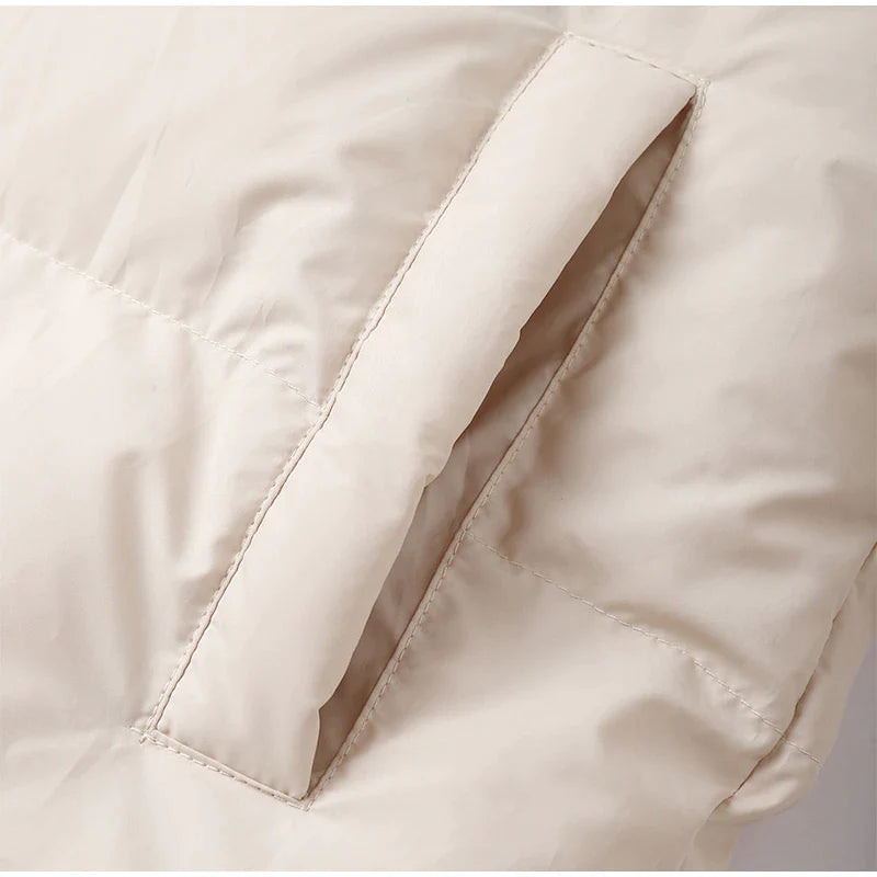 Lange Dames Winterjas met Capuchon – Warm, Winddicht en Modieus