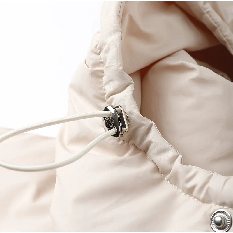 Lange Dames Winterjas met Capuchon – Warm, Winddicht en Modieus