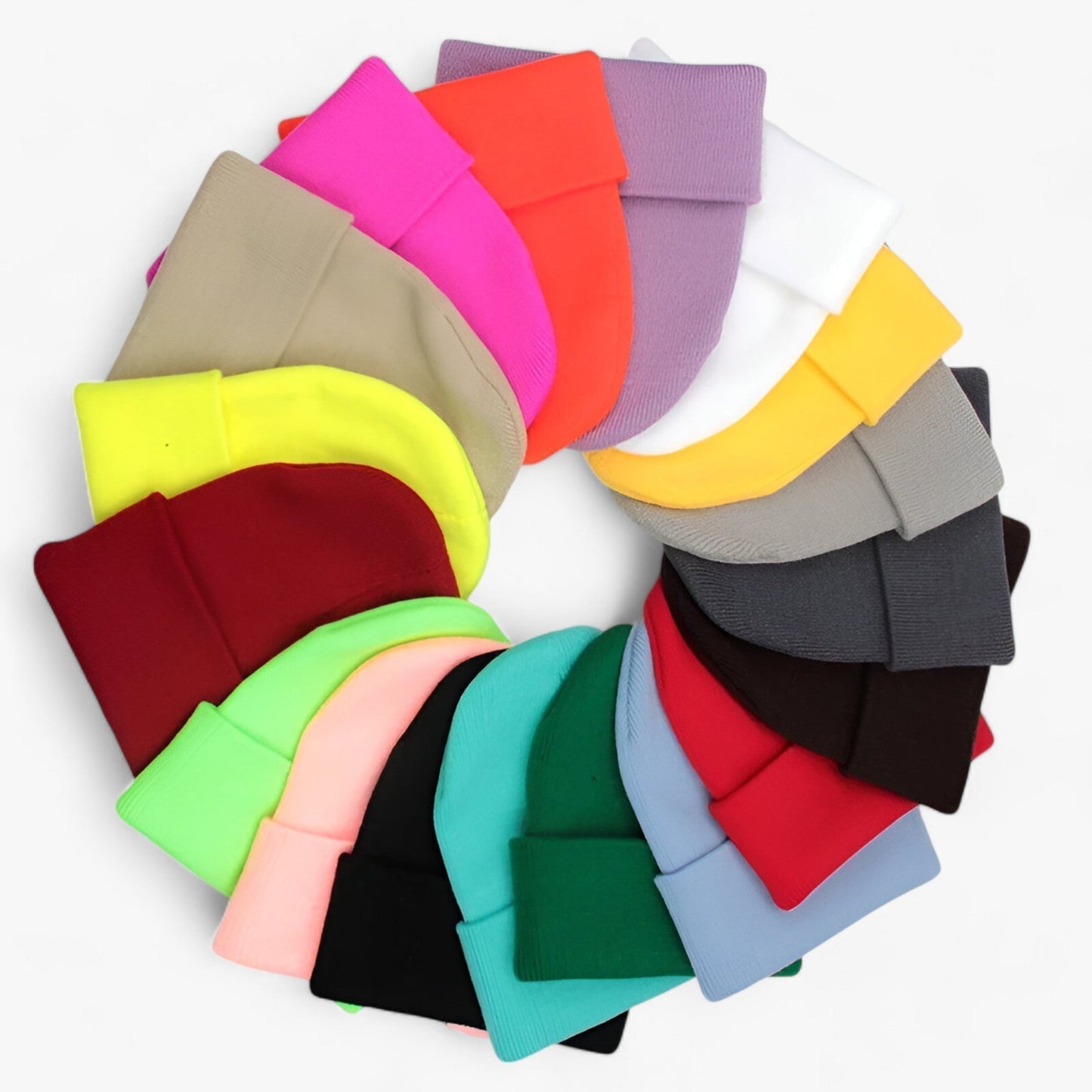 Basic Knit Beanie – Unisex Wintermuts met Minimalistisch Design