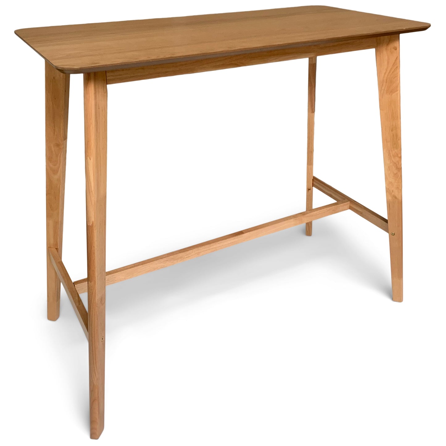 Roxby - Bartafel van gelakt eikenfineer - L: 120 B: 60 H:105 cm